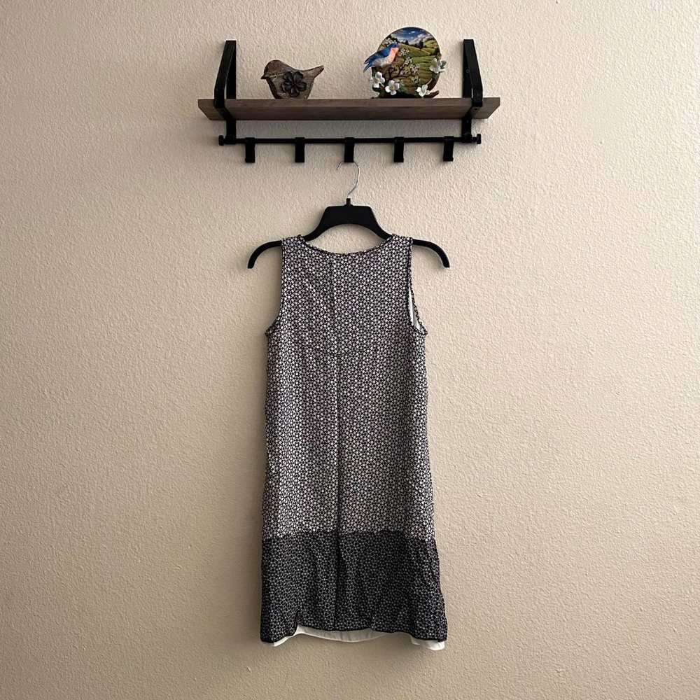 Studio M sz:xs Black & White Contrast Shift Dress - Picture 7 of 11